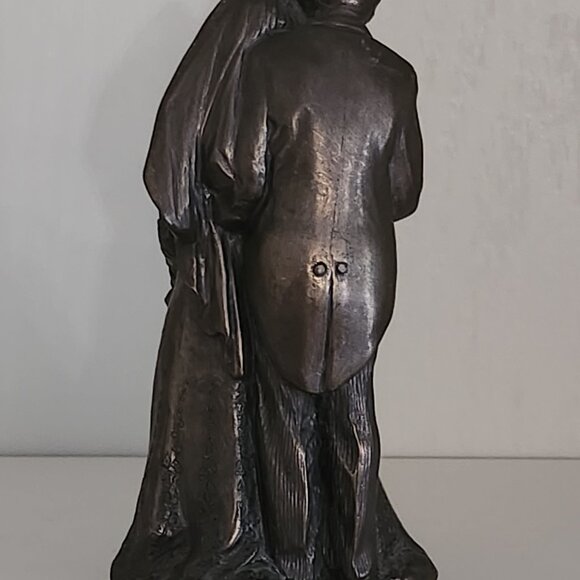 Austin Vintage Cold Cast Bronze Sculpture "The Wedding" Not Signed - Picture 4 of 9